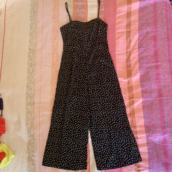 Black w/ Cream Dots Jumper - Picture 1 of 3